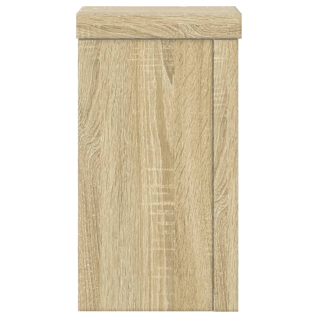 Planteholder 2 stk. Sonoma-eg 10 x 10 x 18 cm Konstrueret træ