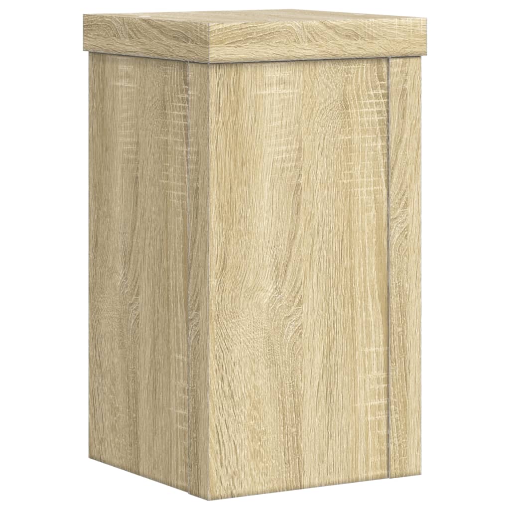 Planteholder 2 stk. Sonoma-eg 10 x 10 x 18 cm Konstrueret træ