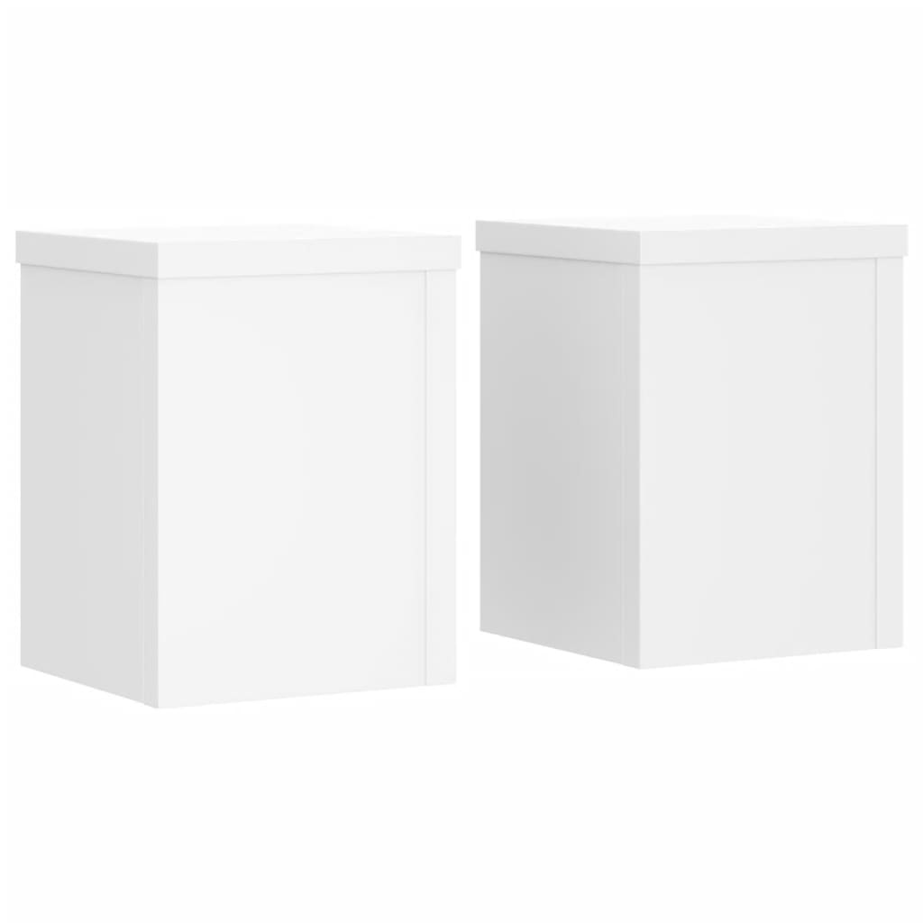 plantestativer 2 stk. 15x15x20 cm konstrueret træ hid