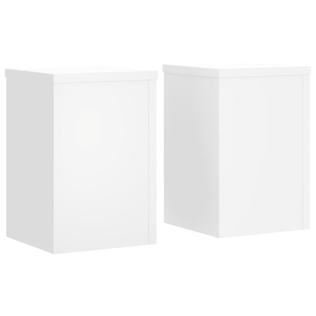 plantestativer 2 stk. 20x20x30 cm konstrueret træ hid