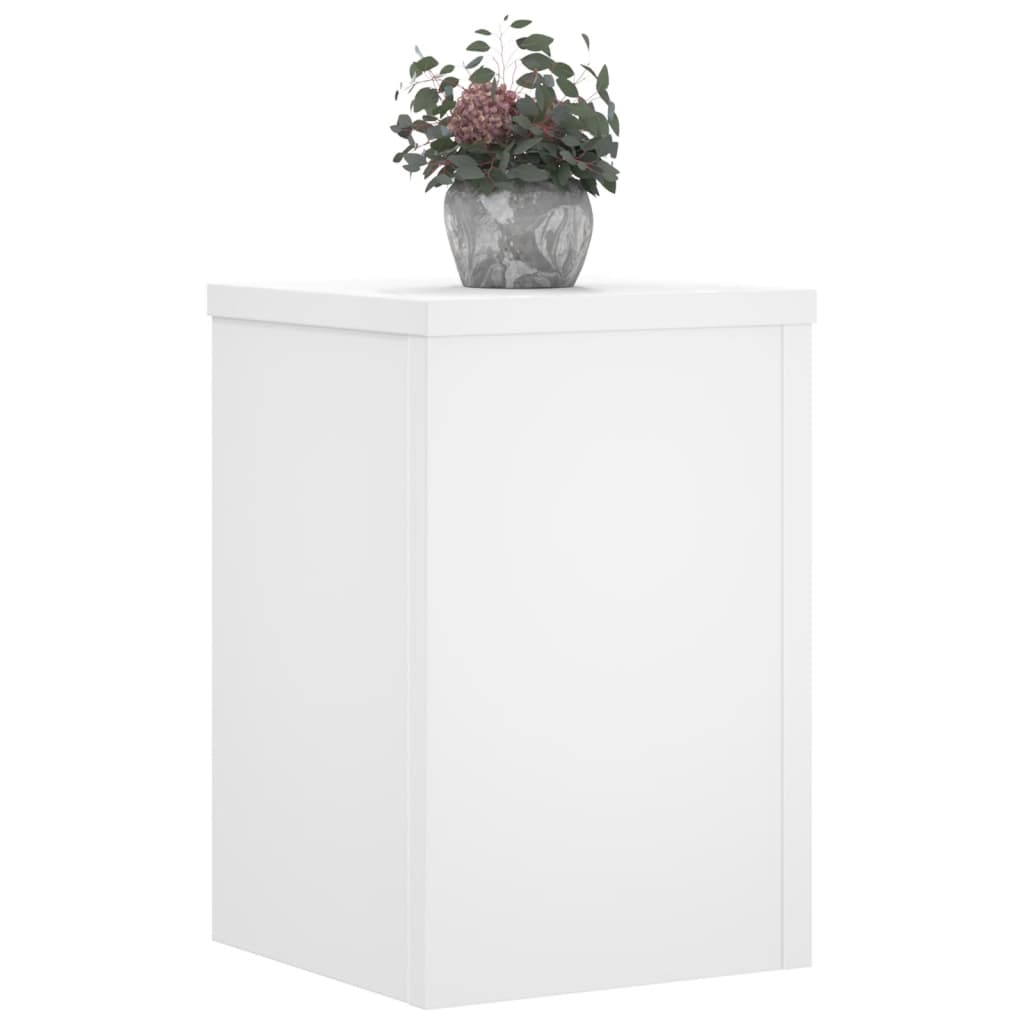 plantestativer 2 stk. 20x20x30 cm konstrueret træ hid