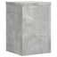 Planteholder 2 stk. Betongrå 20 x 20 x 30 cm Konstrueret træ
