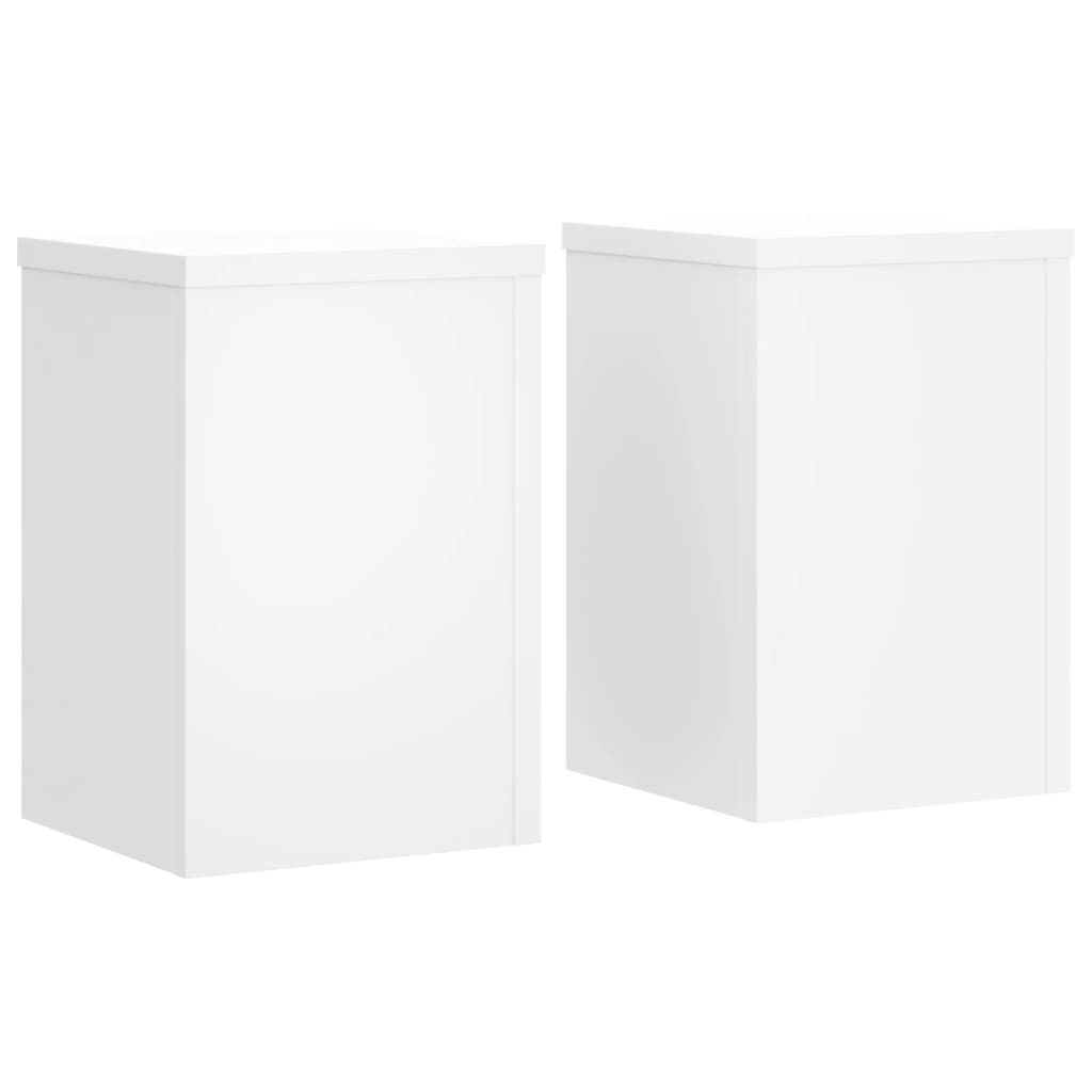 plantestativer 2 stk. 25x25x35 cm konstrueret træ hid