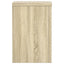 plantestativer 2 stk. 25x25x35 cm konstrueret træ sonoma-eg
