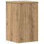 plantestativer 2 stk. 30x30x50 cm konstrueret træ egetræsfarvet