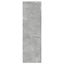 Planteholder 2 stk. Betongrå 25 x 25 x 80 cm Konstrueret træ