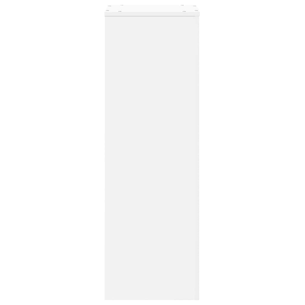 plantestativ 33x33x100 cm konstrueret træ hvid
