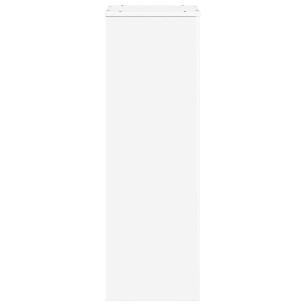 plantestativ 33x33x100 cm konstrueret træ hvid