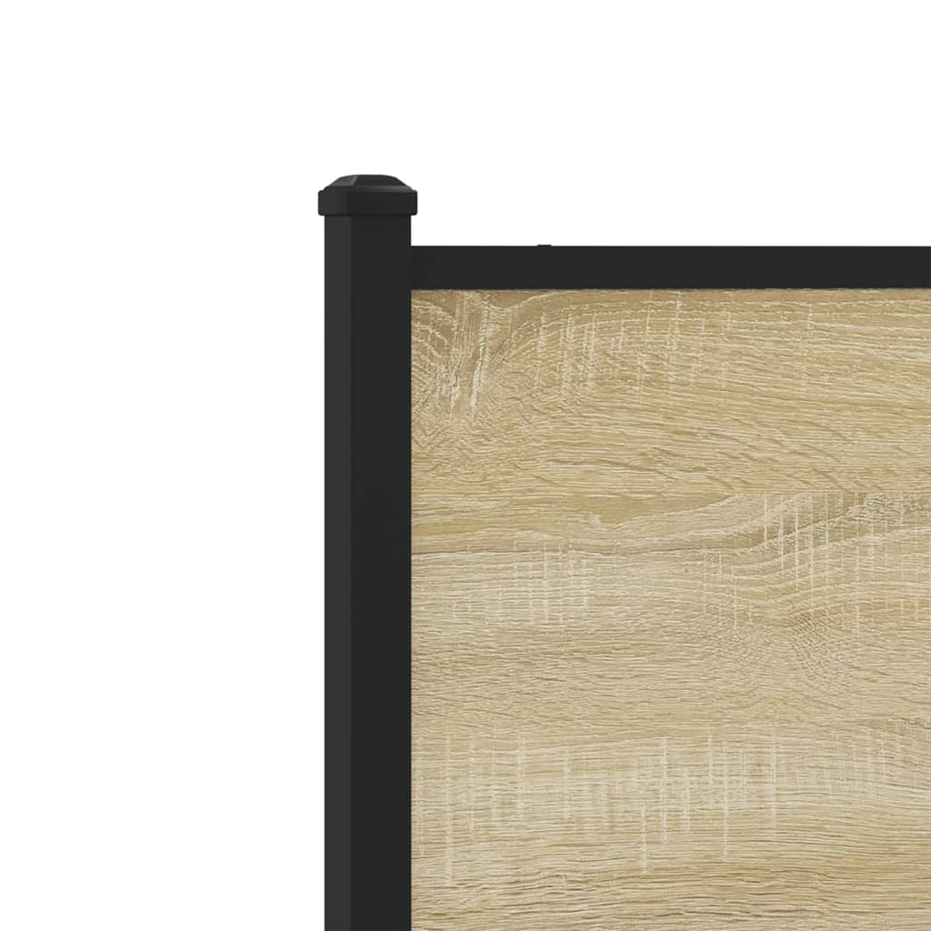 sengeramme uden madras 100x200 cm metal sonoma-eg
