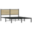 sengeramme uden madras 137x190 cm sonoma-eg