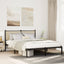 sengeramme uden madras 140x190 cm metal sonoma-eg