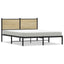 sengeramme uden madras 150x200 cm metal sonoma-eg
