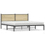 sengeramme uden madras 160x200 cm metal sonoma-eg