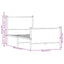 sengeramme uden madras 75x190 cm metal sonoma-eg