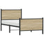 sengeramme uden madras 80x200 cm metal sonoma-eg