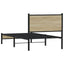 sengeramme uden madras 75x190 cm metal sonoma-eg