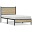 sengeramme uden madras 90x200 cm metal sonoma-eg