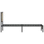 sengeramme uden madras 90x200 cm metal sonoma-eg