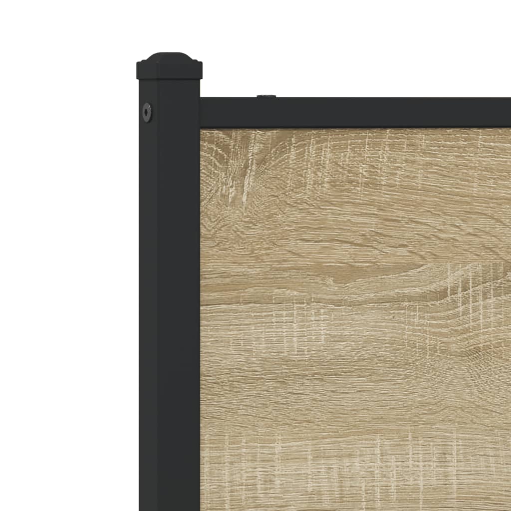 sengeramme uden madras 100x200 cm metal sonoma-eg