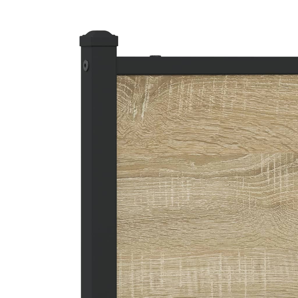 sengeramme uden madras 120x190 cm metal sonoma-eg