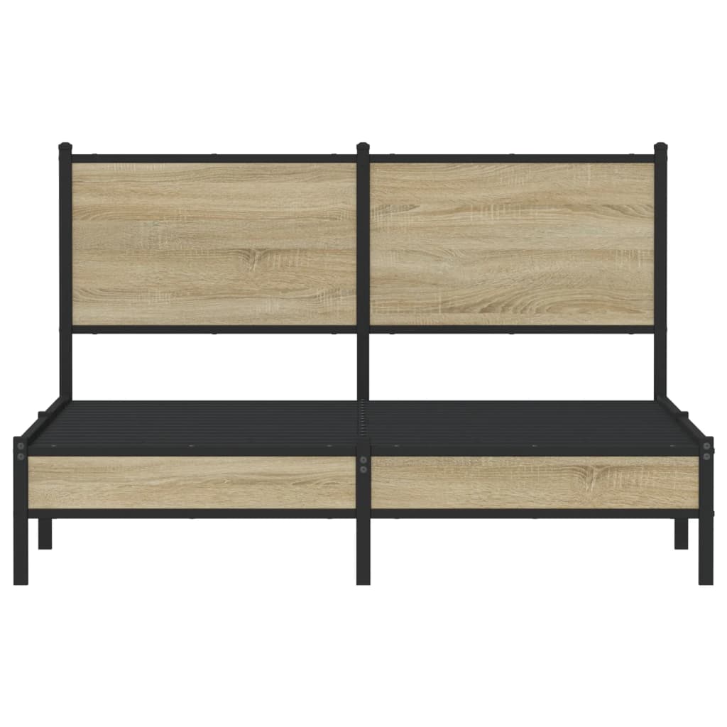 sengeramme uden madras 137x190 cm sonoma-eg