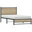 sengeramme uden madras 107x203 cm metal sonoma-eg