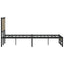 sengeramme uden madras 137x190 cm sonoma-eg
