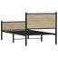 sengeramme uden madras 80x200 cm metal sonoma-eg