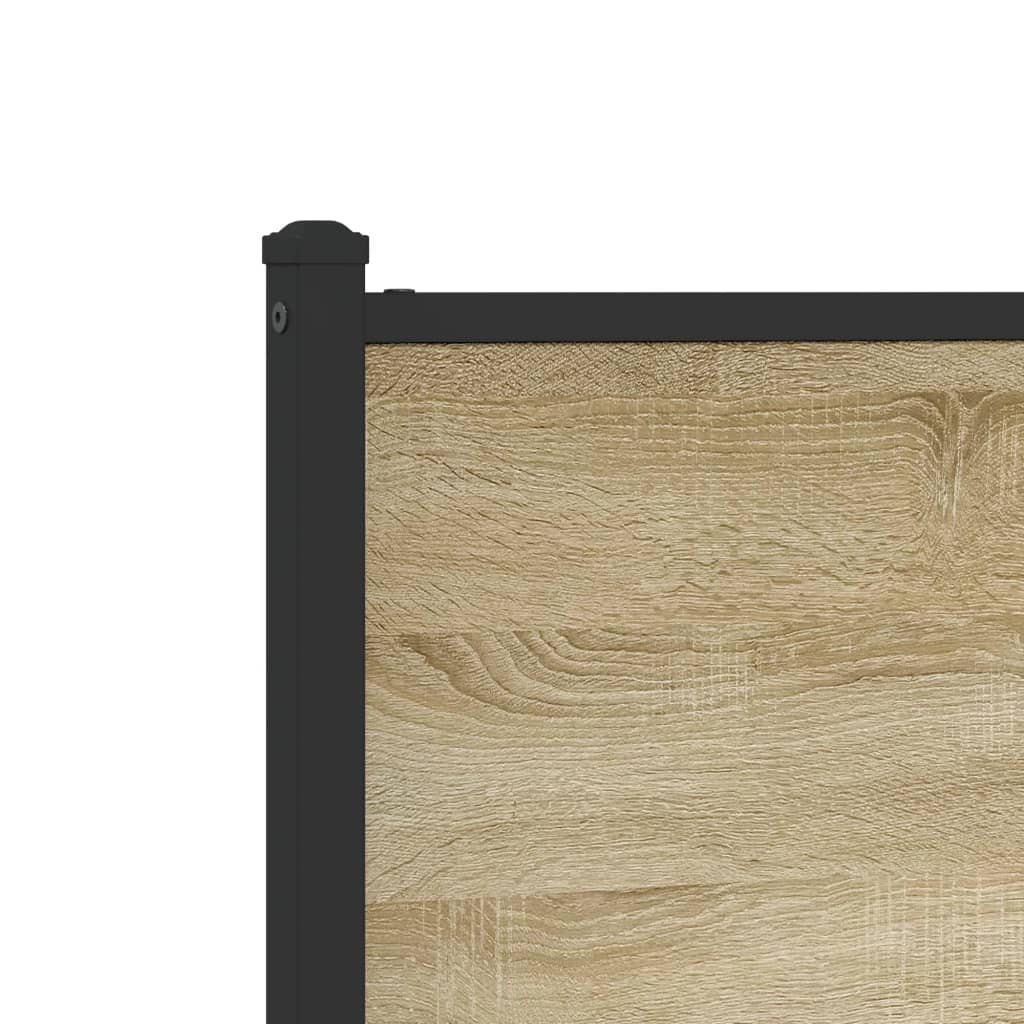 sengeramme uden madras 90x190 cm metal sonoma-eg