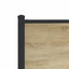 sengeramme uden madras 100x190 cm metal sonoma-eg