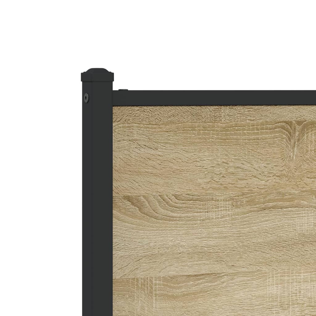 sengeramme uden madras 107x203 cm metal sonoma-eg