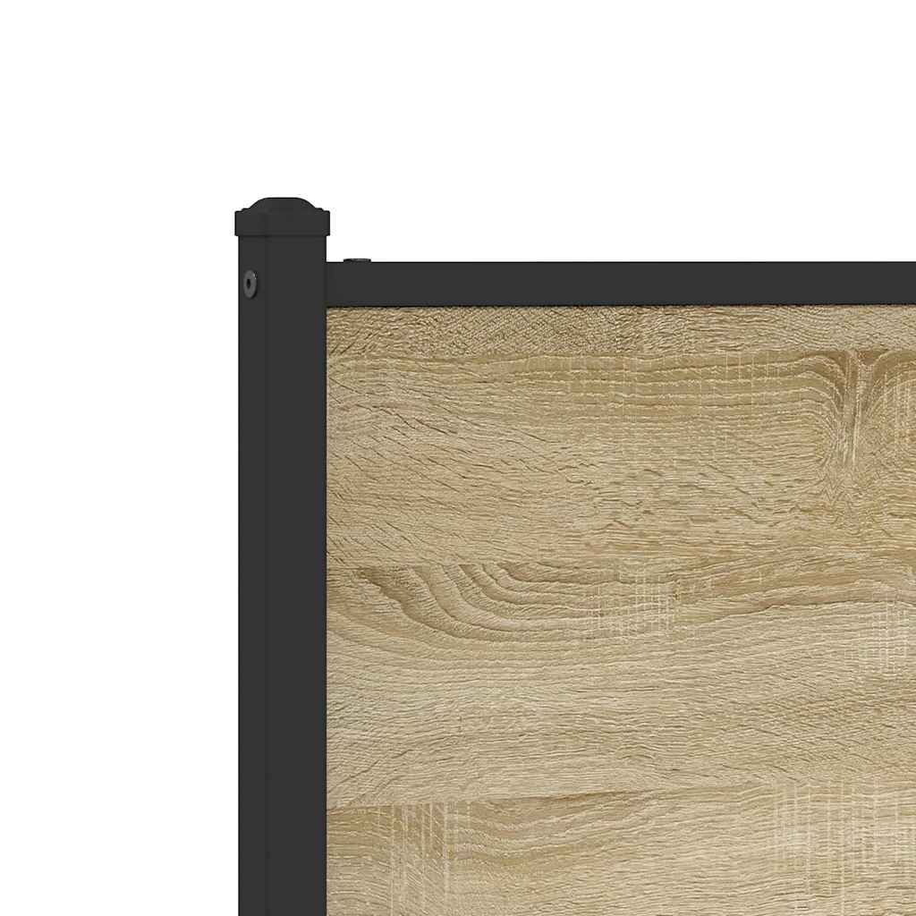 sengeramme uden madras 120x190 cm metal sonoma-eg