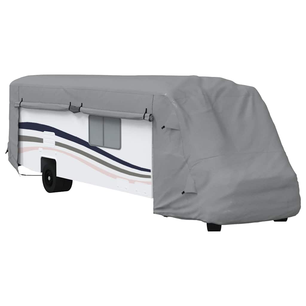 autocamperovertræk 870x235x275 cm ikke-vævet stof grå