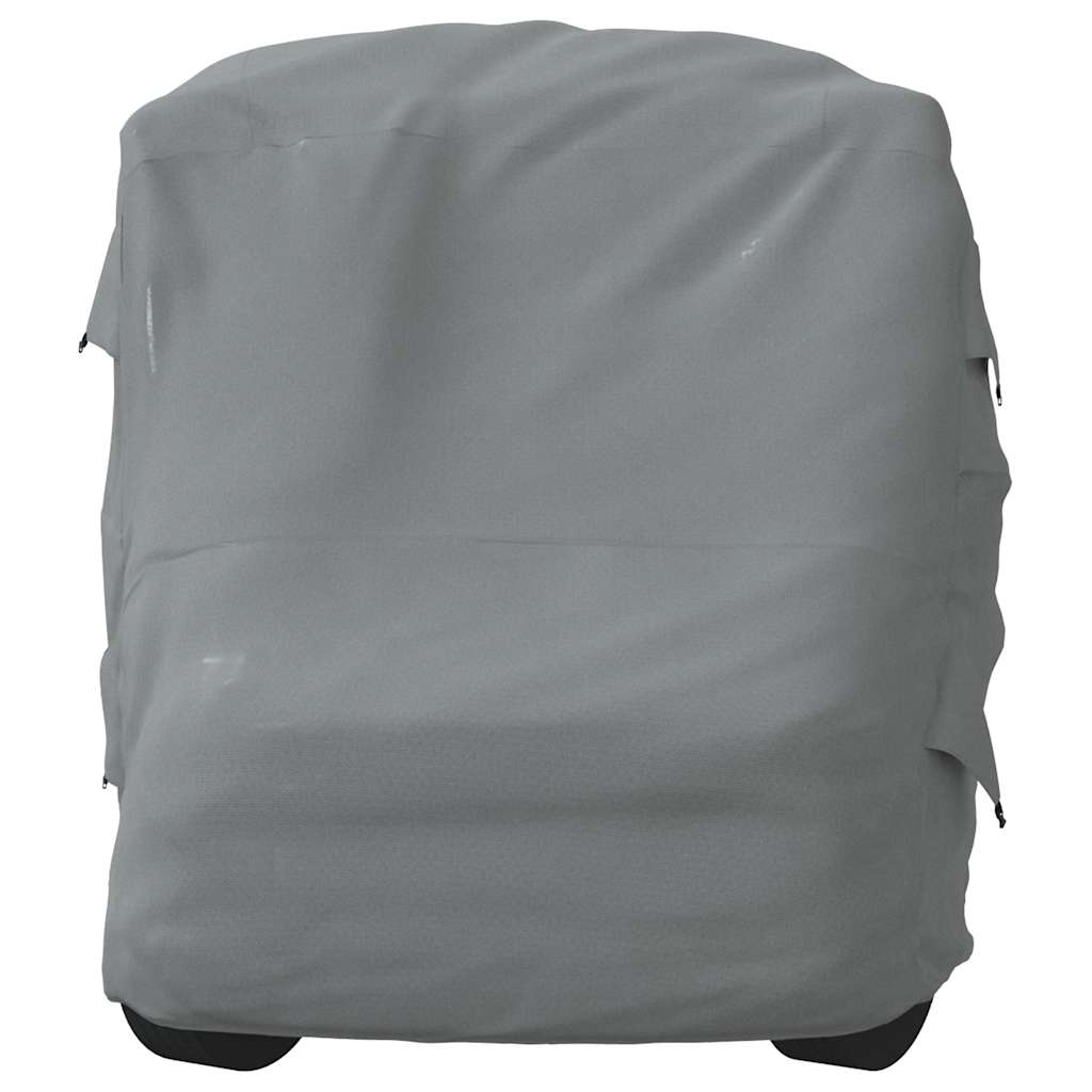 autocamperovertræk 870x235x275 cm ikke-vævet stof grå