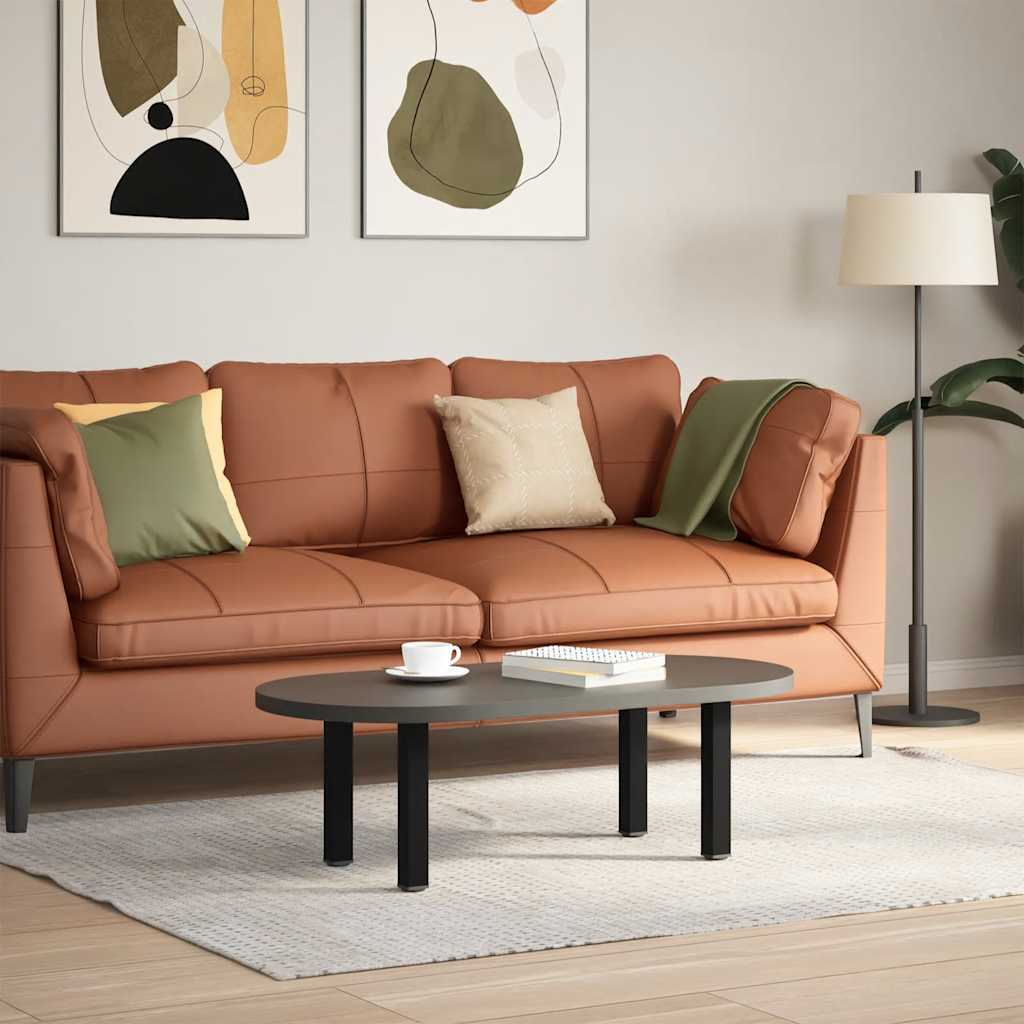 sofabordsben 4 stk. sort 42-44 cm stål