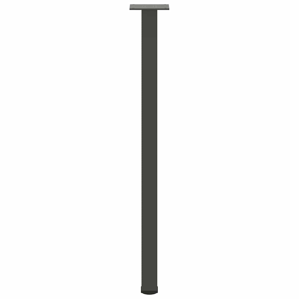 konsolbordben 4 stk. antracit 72-74 cm stål