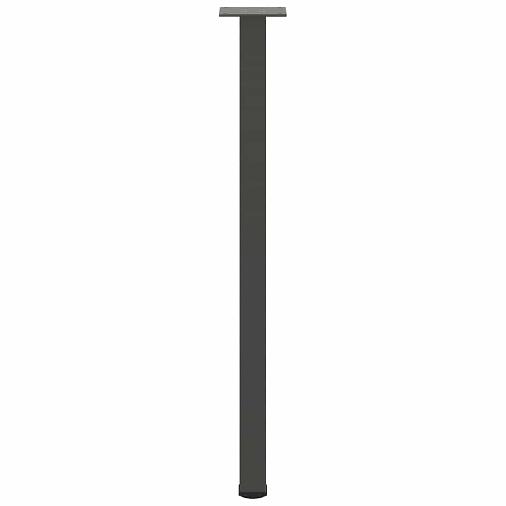 konsolbordben 4 stk. antracit 72-74 cm stål