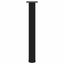 konsolbordben 4 stk. sort 72-74 cm stål