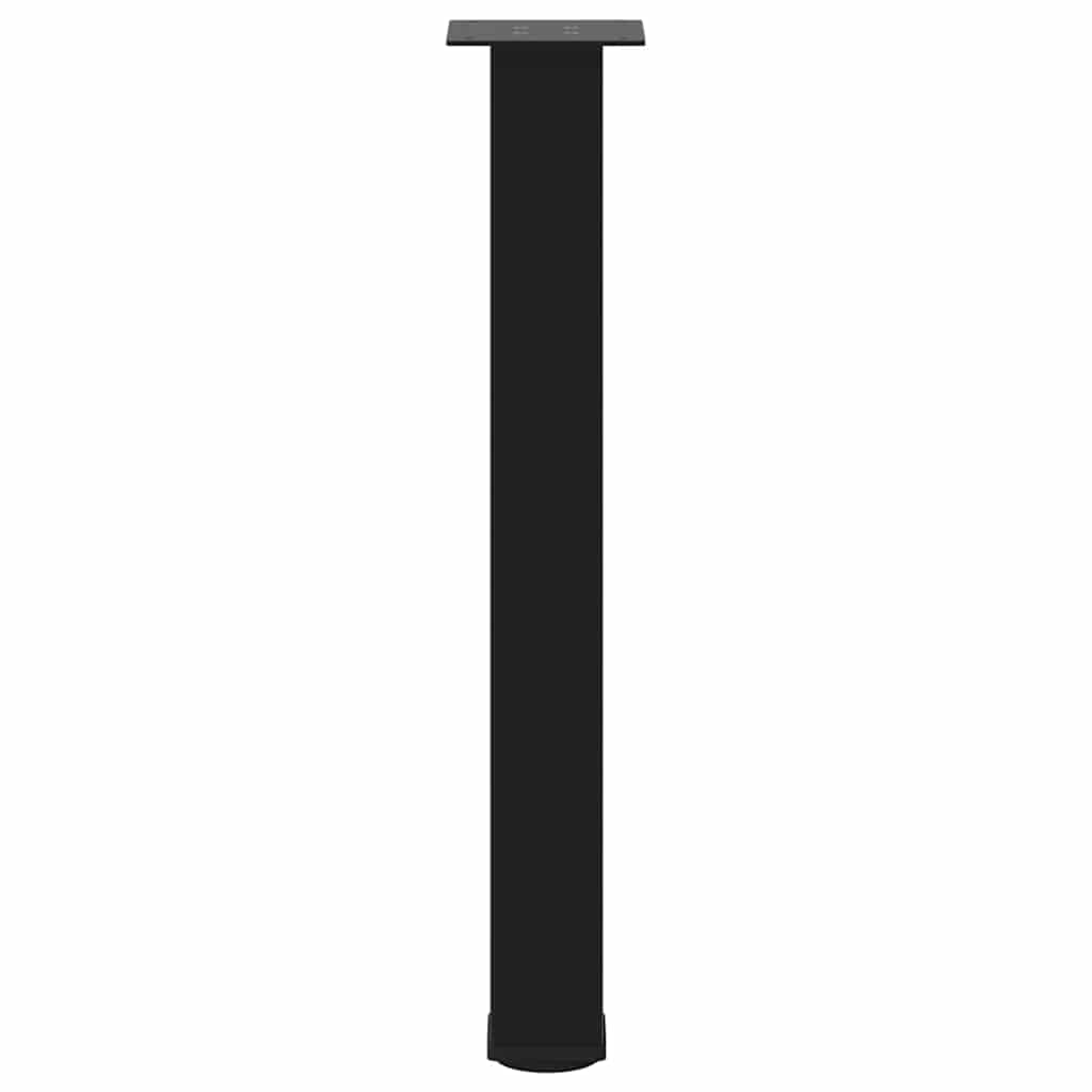 konsolbordben 4 stk. sort 72-74 cm stål