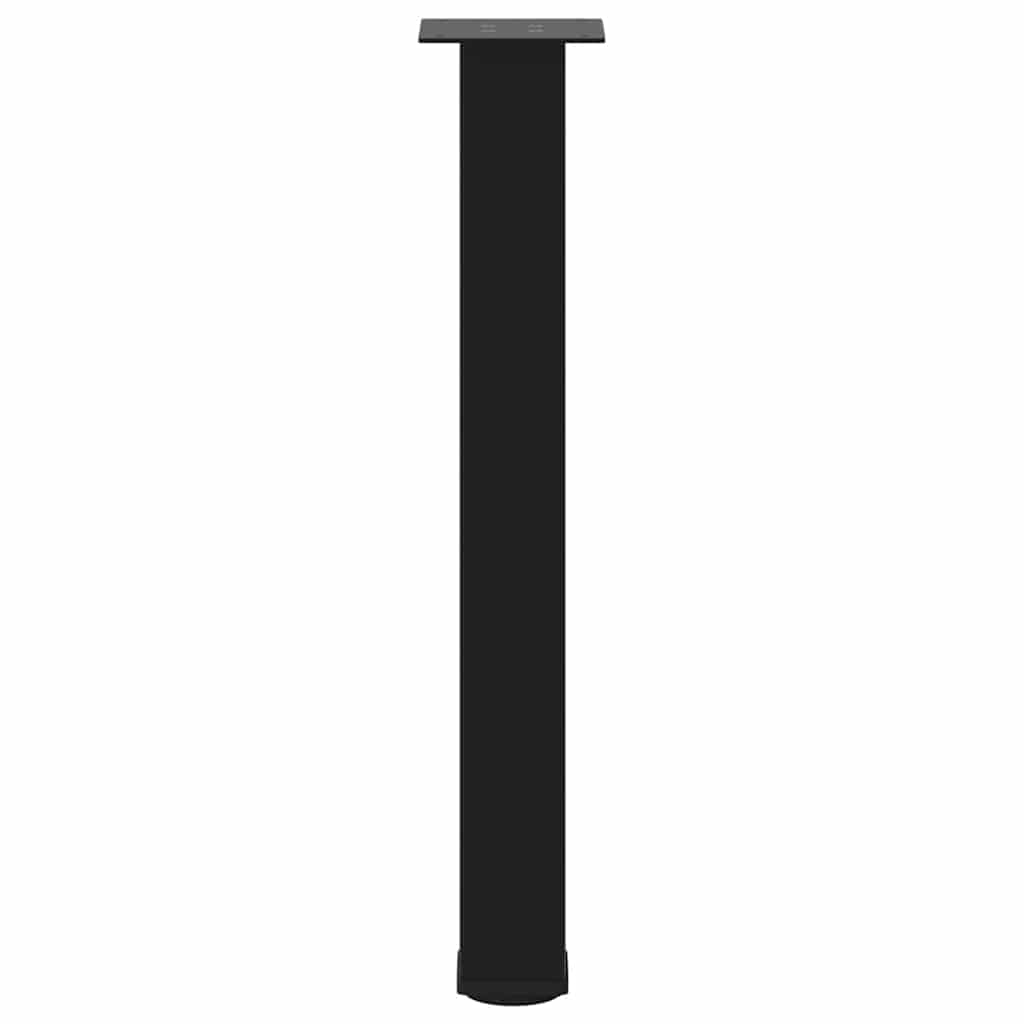 konsolbordben 4 stk. sort 72-74 cm stål
