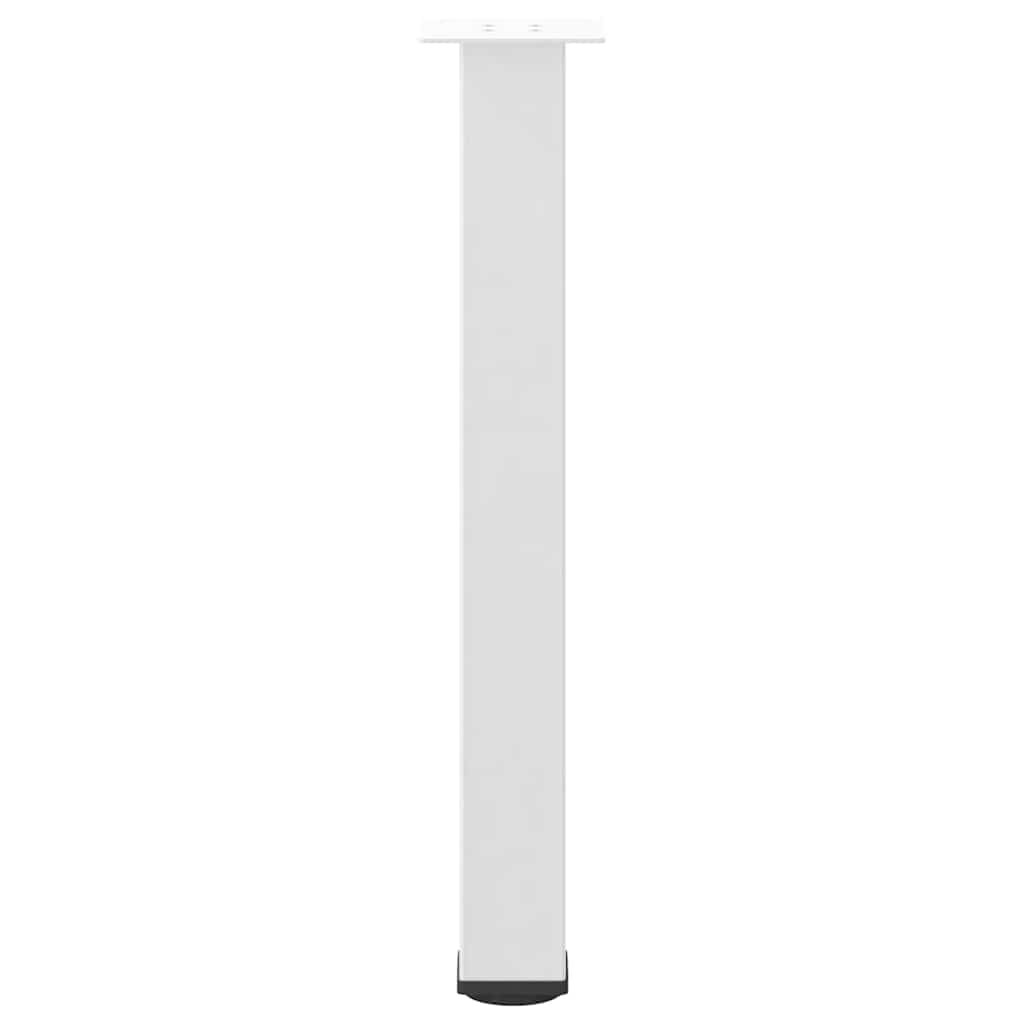konsolbordben 4 stk. hvid 72-74 cm stål