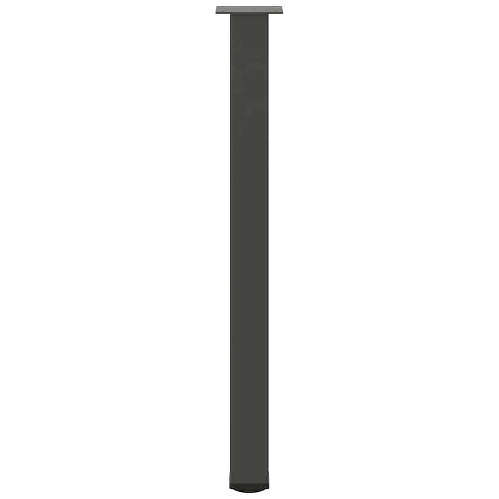 barbordsben 4 stk. antracit 90-92 cm stål