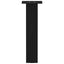 sofabordsben 4 stk. sort 42 cm stål