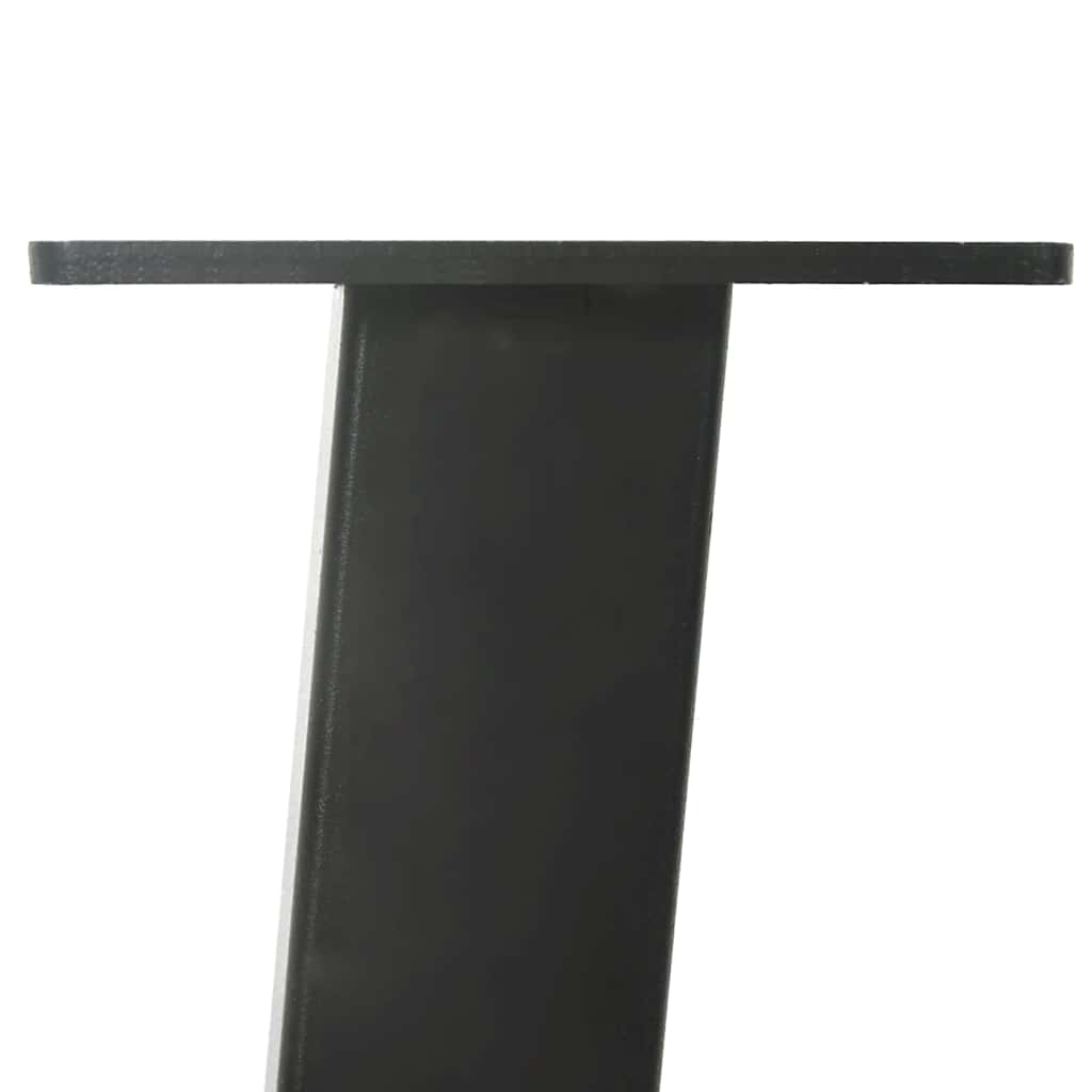 konsolbordben 4 stk. antracit 72 cm stål