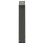 sofabordben V-formet 2 stk. antracit 30x(30-31,3) cm stål