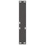 sofabordben V-formet 2 stk. antracit 30x(30-31,3) cm stål