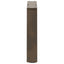 sofabordsben V-formet 2 stk. naturstål 40x(30-31,3) cm stål