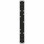 sofabordsben V-formet 2 stk. sort 50x(30-31,3) cm stål