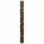 sofabordsben V-formet 2 stk. naturstål 70x(30-31,3) cm stål