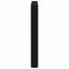 spisebordben V-formet 3 stk. sort 90 x (72-73,3) cm stål